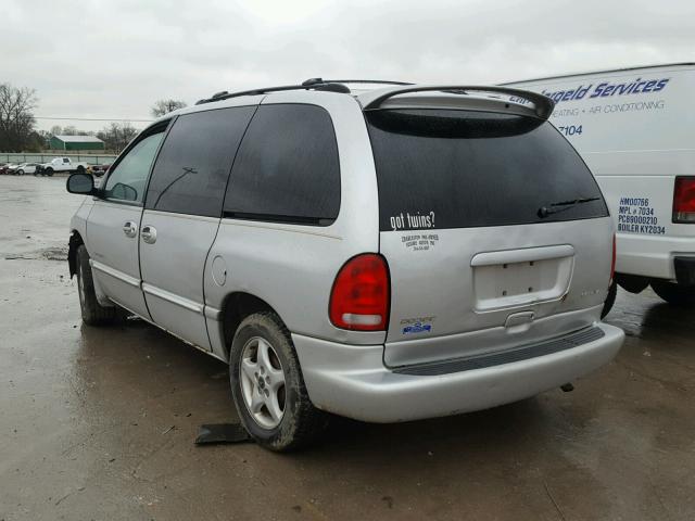 1B4GP45G4XB884088 - 1999 DODGE CARAVAN SE SILVER photo 3