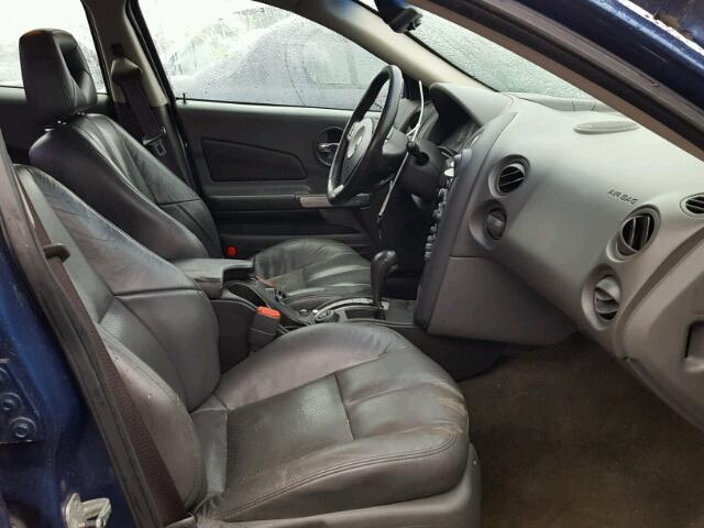 2G2WR524441371061 - 2004 PONTIAC GRAND PRIX Mavi foto 5