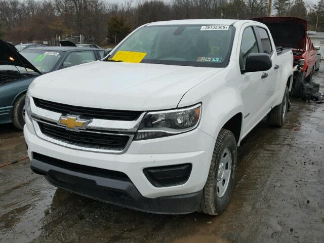 1GCGTAE32F1136194 - 2015 CHEVROLET COLORADO WHITE photo 2