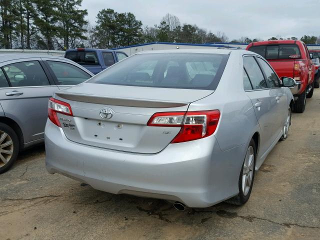 4T1BF1FK4EU392532 - 2014 TOYOTA CAMRY L SILVER photo 4