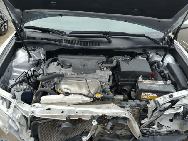 4T1BF1FK4EU392532 - 2014 TOYOTA CAMRY L SILVER photo 7