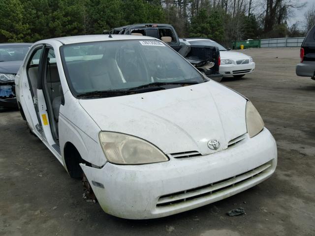 JT2BK18U020047718 - 2002 TOYOTA PRIUS WHITE photo 1