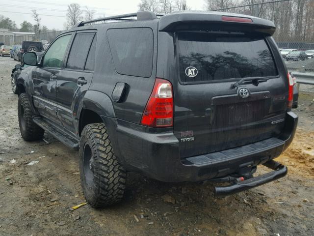 JTEBT17R478039238 - 2007 TOYOTA 4RUNNER LI BLACK photo 3