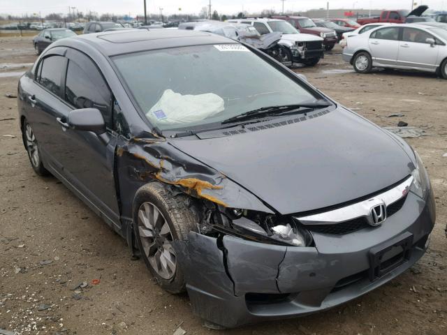 1HGFA16939L001465 - 2009 HONDA CIVIC EXL Boz foto 1