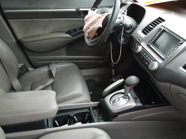 1HGFA16939L001465 - 2009 HONDA CIVIC EXL Boz foto 5