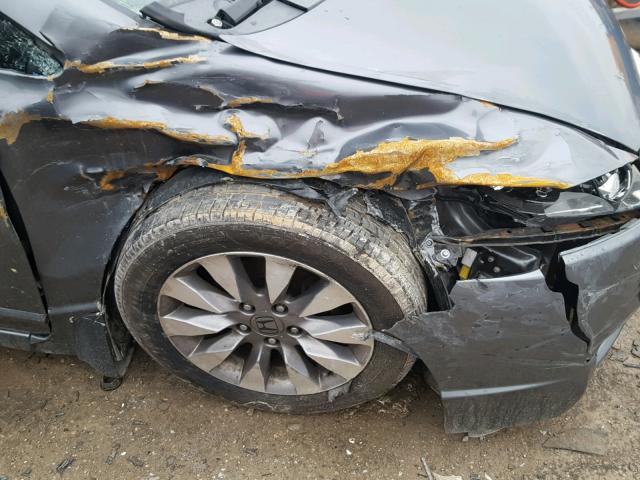 1HGFA16939L001465 - 2009 HONDA CIVIC EXL Boz foto 9