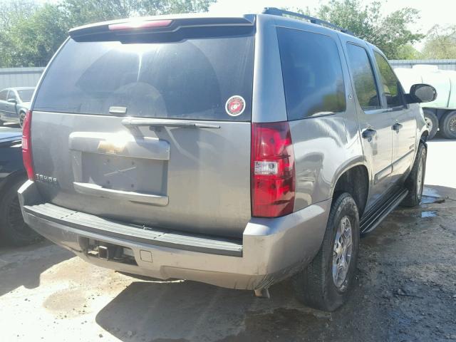 1GNFC13C37R361216 - 2007 CHEVROLET TAHOE C150 TAN photo 4