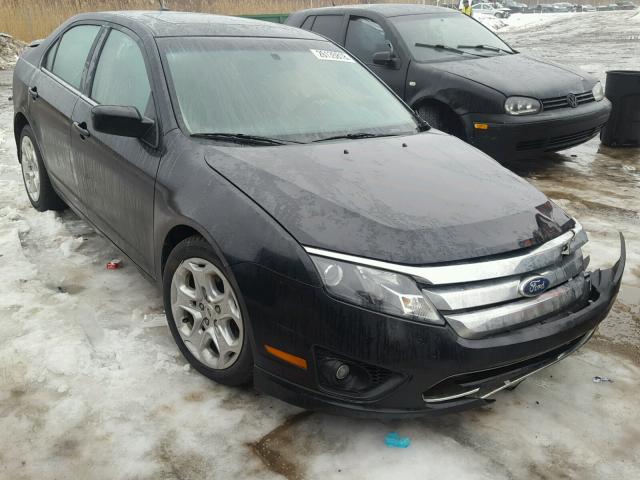 3FAHP0HA6AR428349 - 2010 FORD FUSION SE BLACK photo 1