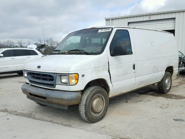 1FTNE24L61HB14207 - 2001 FORD ECONOLINE WHITE photo 2