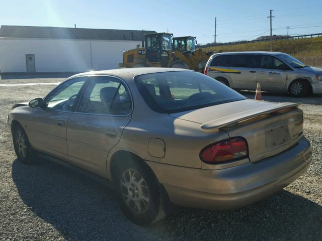 1G3WS52H72F165712 - 2002 OLDSMOBILE INTRIGUE G GOLD photo 3