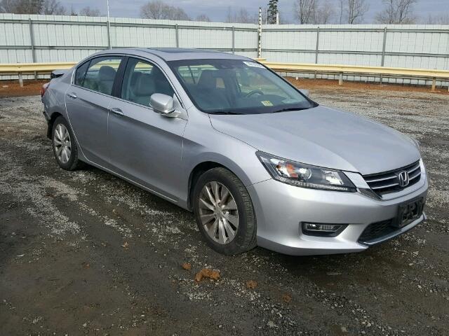 1HGCR2F89DA167289 - 2013 HONDA ACCORD EXL SILVER photo 1