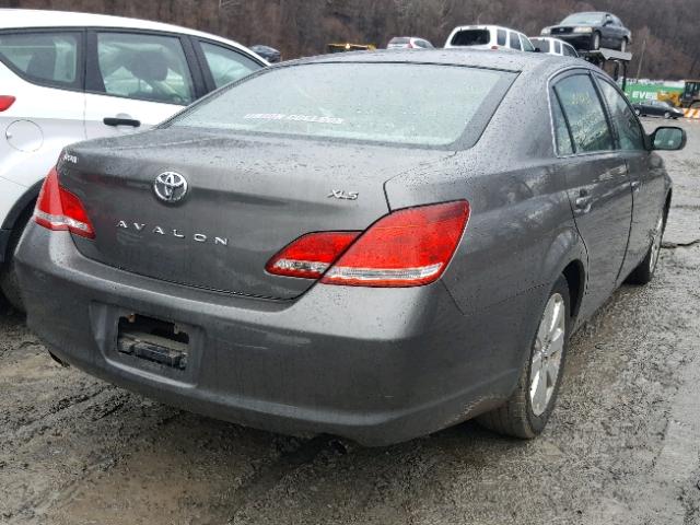 4T1BK36B85U051576 - 2005 TOYOTA AVALON XL GRAY photo 4