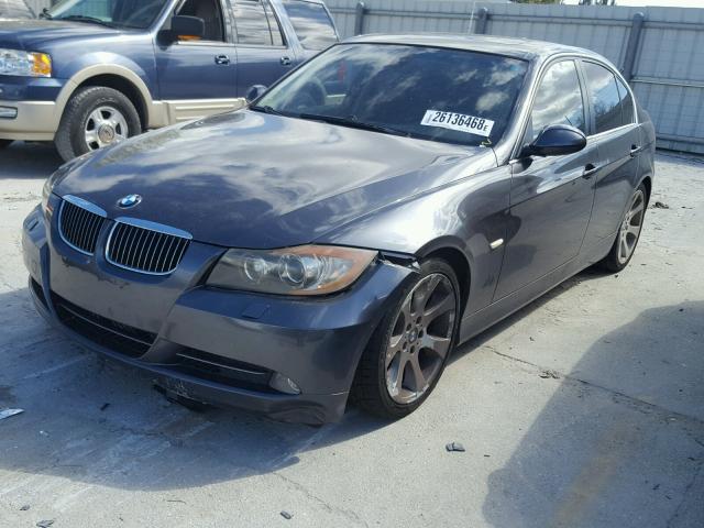 WBAVB335X6KS39171 - 2006 BMW 330 I CHARCOAL photo 2