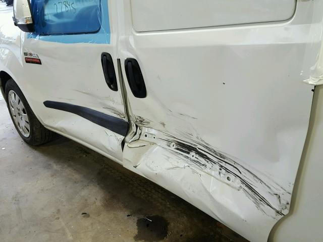 ZFBERFBT5F6197648 - 2015 RAM PROMASTER WHITE photo 9