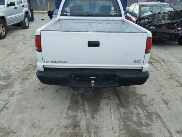 1GCCS1446W8226130 - 1998 CHEVROLET S TRUCK S1 WHITE photo 6