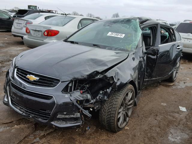 6G3F15RW3EL945111 - 2014 CHEVROLET SS BLACK photo 2