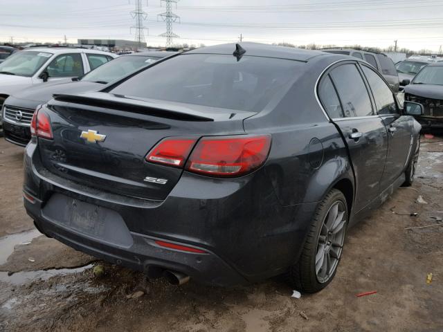 6G3F15RW3EL945111 - 2014 CHEVROLET SS BLACK photo 4