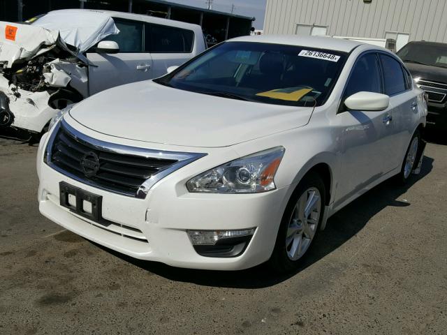 1N4AL3AP6DN477362 - 2013 NISSAN ALTIMA 2.5 WHITE photo 2