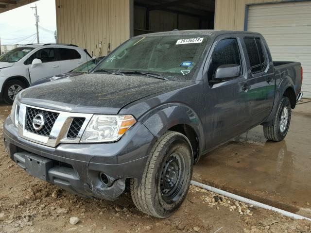 1N6AD0ER1FN761239 - 2015 NISSAN FRONTIER S GRAY photo 2