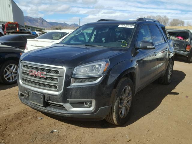 1GKKVRKD3FJ117545 - 2015 GMC ACADIA SLT შავი ფოტო 2