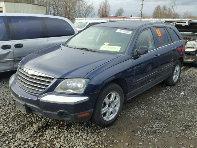 2C4GM68455R660013 - 2005 CHRYSLER PACIFICA T BLUE photo 2