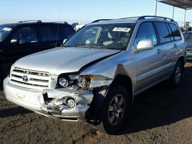 JTEGP21A870134693 - 2007 TOYOTA HIGHLANDER SILVER photo 2