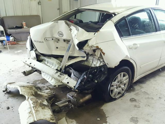 1N4AL21E49N448135 - 2009 NISSAN ALTIMA 2.5 WHITE photo 9