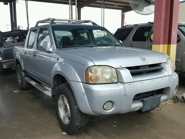 1N6ED27T52C364712 - 2002 NISSAN FRONTIER C SILVER photo 1