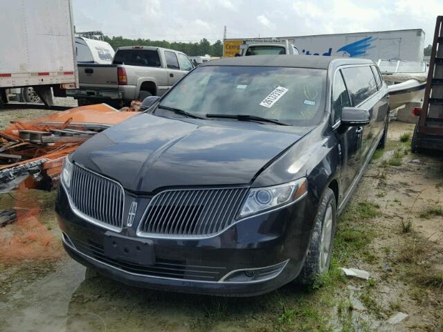 2L1MJ5LK8EBL51699 - 2014 LINCOLN MKT BLACK photo 2