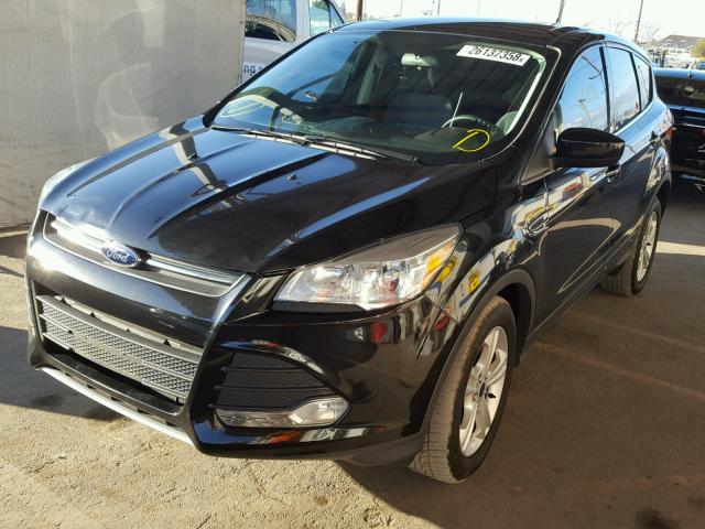 1FMCU0GX1EUC53683 - 2014 FORD ESCAPE SE BLACK photo 2