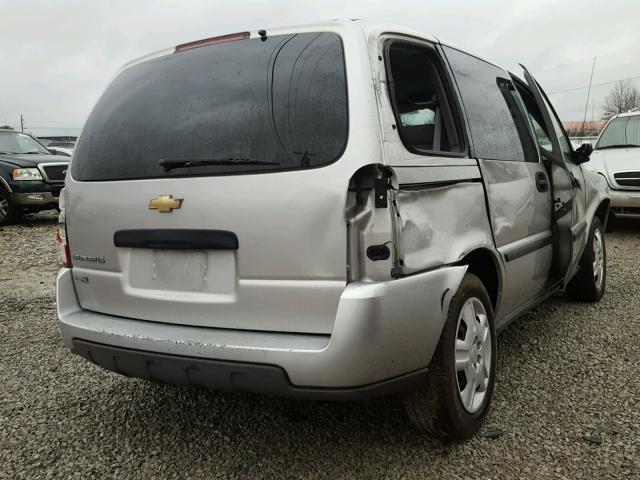 1GNDU23W08D177533 - 2008 CHEVROLET UPLANDER L SILVER photo 4