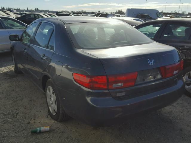 1HGCM56475A144527 - 2005 HONDA ACCORD LX GRAY photo 3