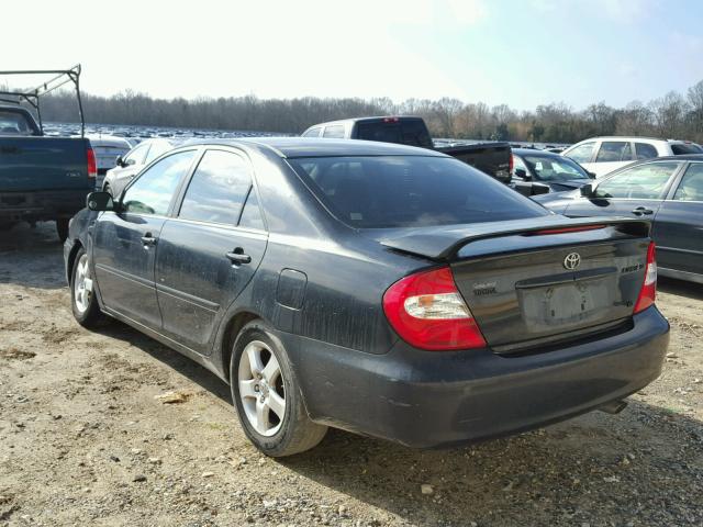 4T1BA30K84U501401 - 2004 TOYOTA CAMRY SE BLACK photo 3