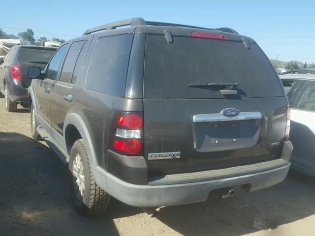 1FMEU73E96UB34268 - 2006 FORD EXPLORER X GRAY photo 3