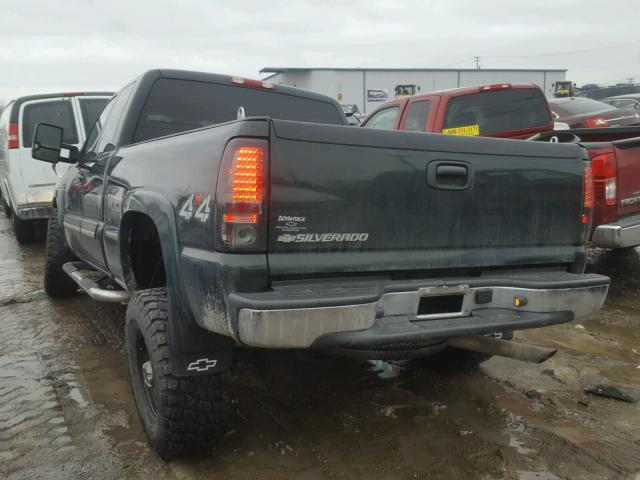 1GCHK29U17E139047 - 2007 CHEVROLET SILVERADO GREEN photo 3