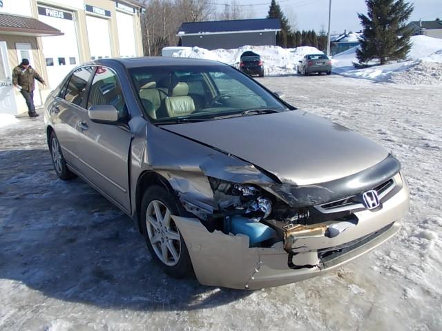 1HGCM66473A803063 - 2003 HONDA ACCORD EX BEIGE photo 1