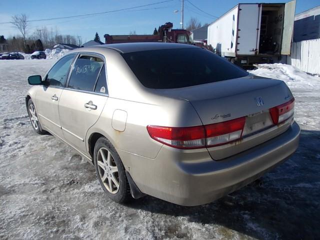 1HGCM66473A803063 - 2003 HONDA ACCORD EX BEIGE photo 3