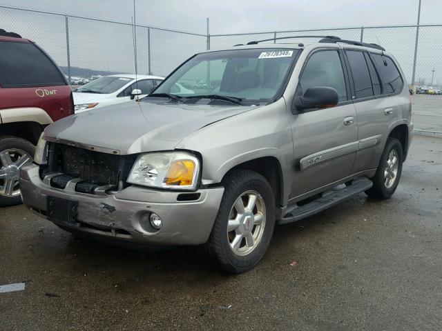 1GKDT13S232331090 - 2003 GMC ENVOY BEIGE photo 2