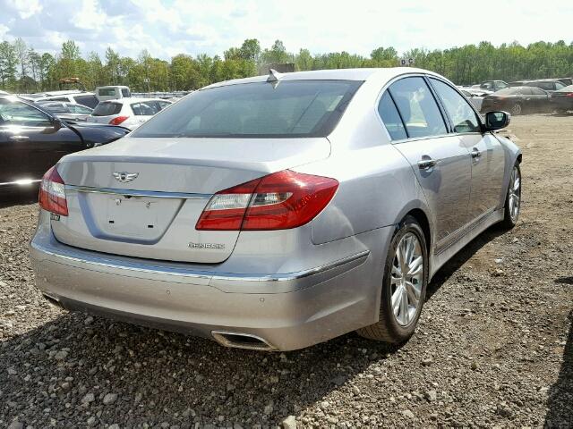 KMHGC4DD9DU231600 - 2013 HYUNDAI GENESIS 3. GRAY photo 4