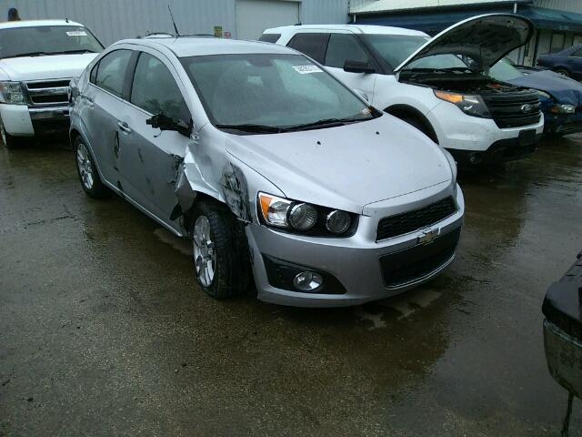 1G1JC5SH3C4121218 - 2012 CHEVROLET SONIC LT SILVER photo 1