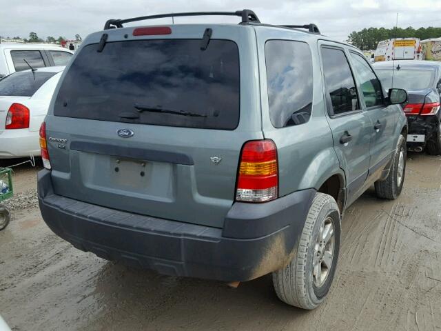 1FMYU03136KC24285 - 2006 FORD ESCAPE XLT GREEN photo 4