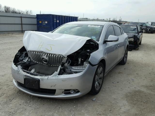 1G4GC5EG1AF169608 - 2010 BUICK LACROSSE C SILVER photo 2