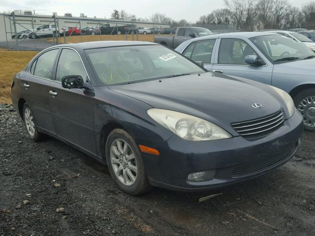 JTHBA30G645013668 - 2004 LEXUS ES 330 BLUE photo 1