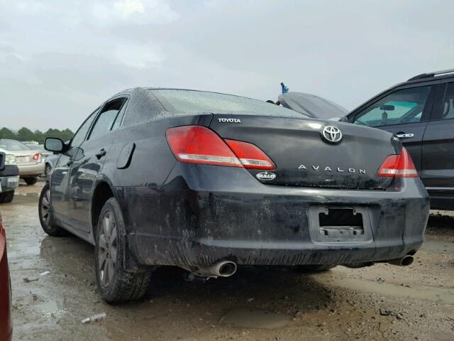 4T1BK36B95U041347 - 2005 TOYOTA AVALON XL BLACK photo 3