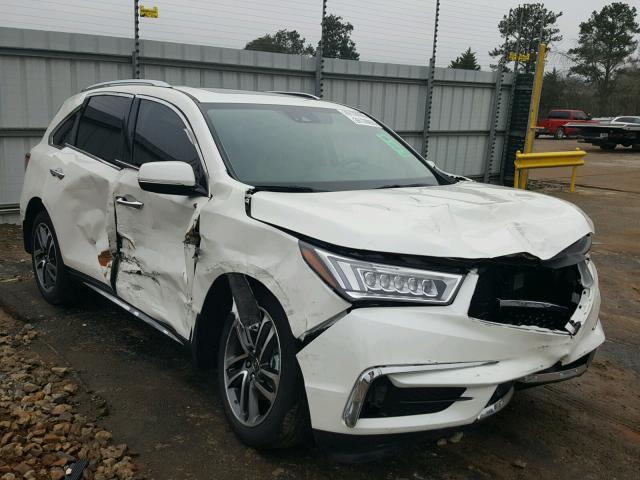 5FRYD3H80HB001468 - 2017 ACURA MDX ADVANC WHITE photo 1