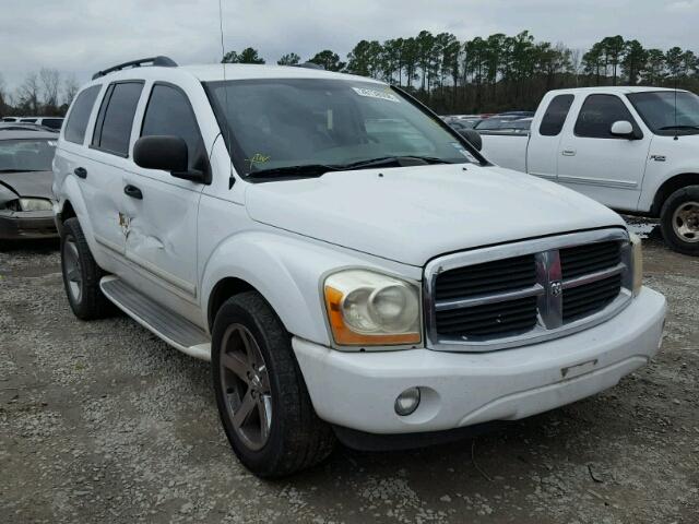 1D4HD58D54F180139 - 2004 DODGE DURANGO LI WHITE photo 1