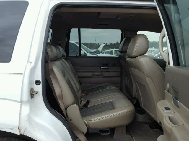 1D4HD58D54F180139 - 2004 DODGE DURANGO LI WHITE photo 6