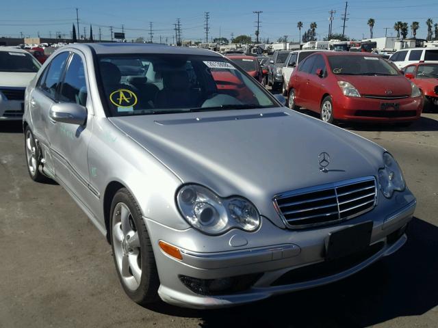 WDBRF40J75F687891 - 2005 MERCEDES-BENZ C 230K SPO SILVER photo 1