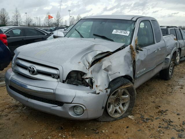 5TBRT34154S449883 - 2004 TOYOTA TUNDRA ACC SILVER photo 2