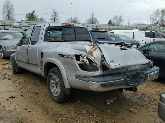 5TBRT34154S449883 - 2004 TOYOTA TUNDRA ACC SILVER photo 3